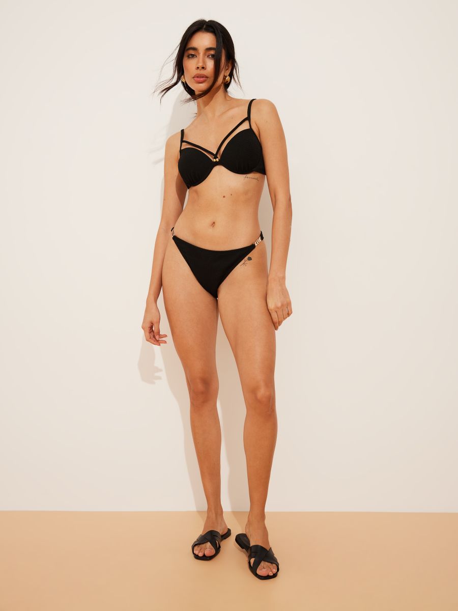 Góra od bikini Kolor czarny MOHITO 445AJ 99X