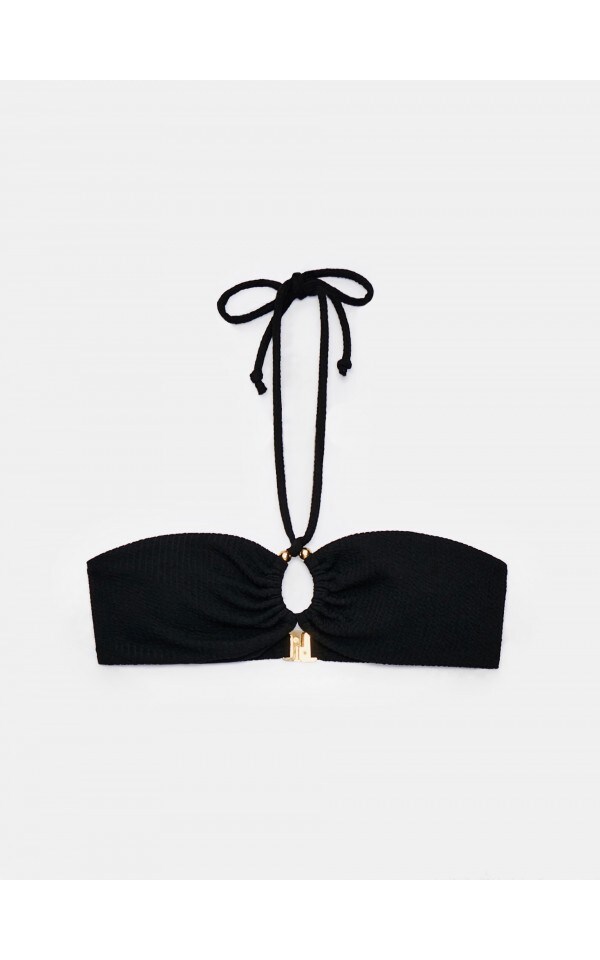 Top De Bikini Color Negro Mohito Aj X