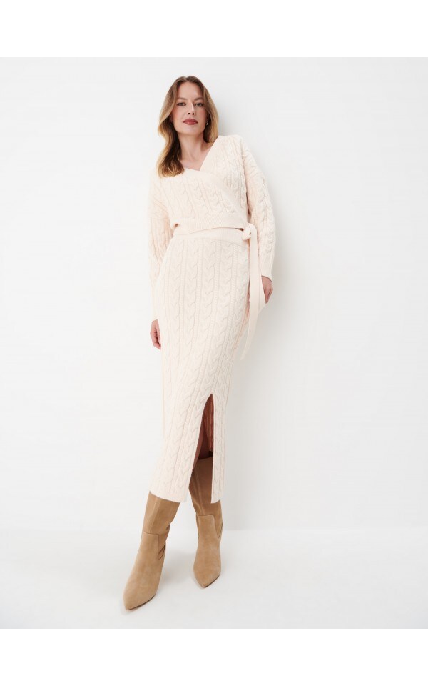 Midi Suknja Boja Nude MOHITO 7667W 02X