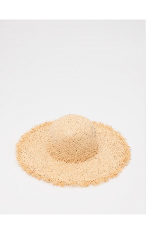 Sombrero De Paja Color Nude Mohito Ax X