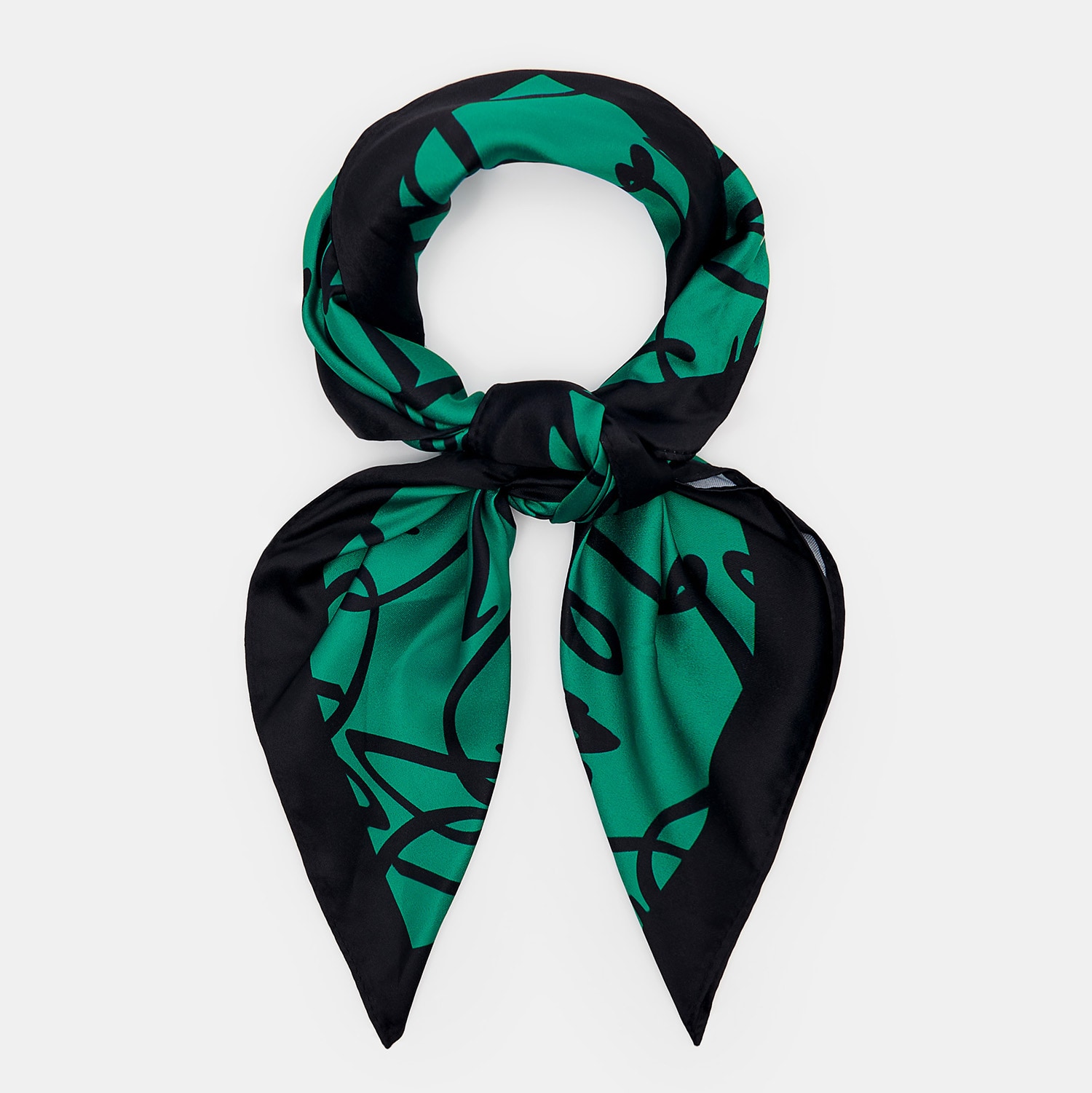 Mohito – Eșarfă neagră-verde – Multicolor Accessories > scarves 2023-09-24 3