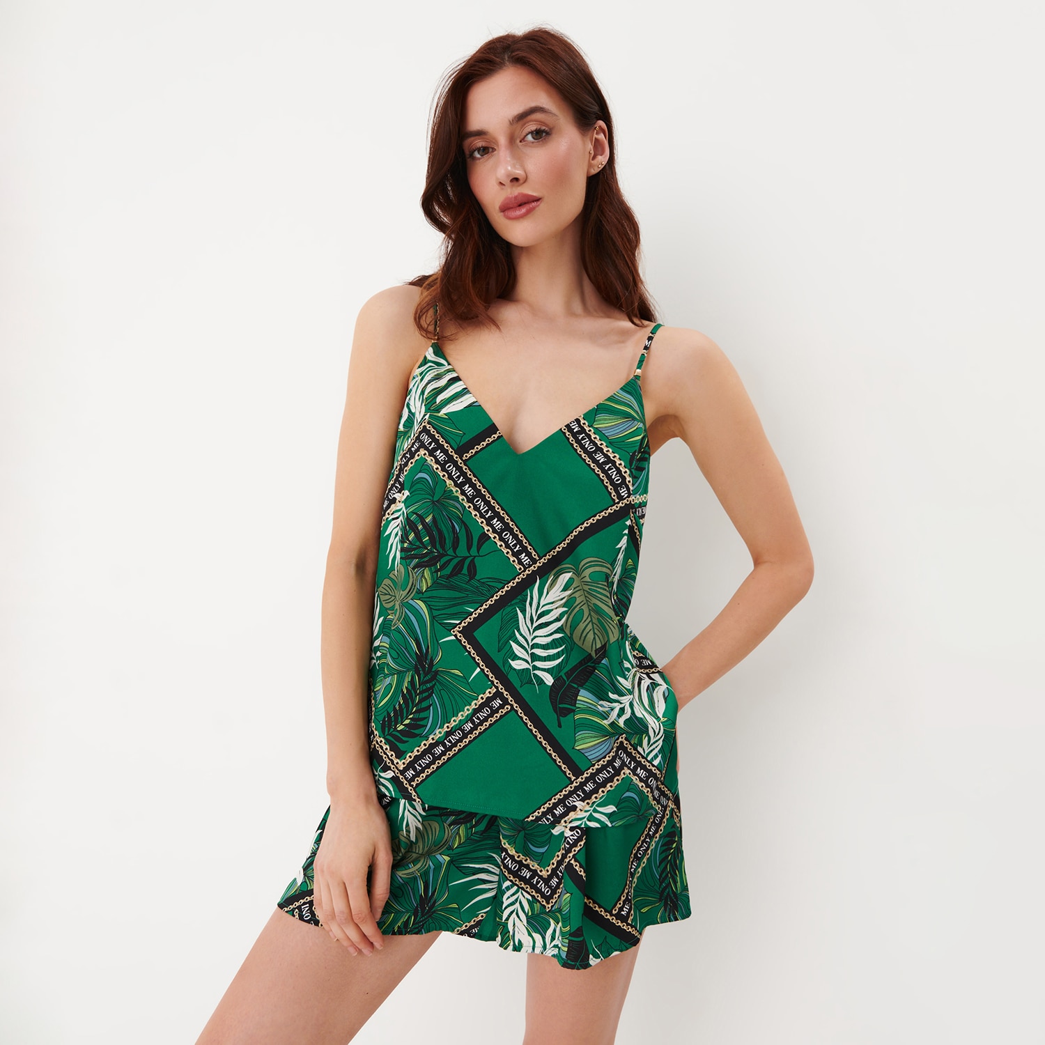Mohito - top cu model - verde