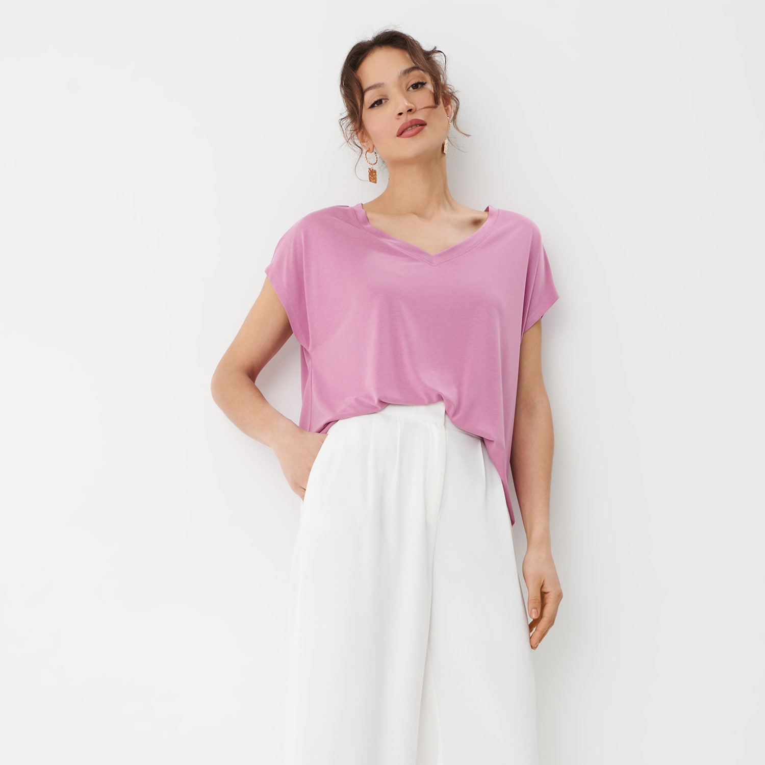 Mohito - tricou cu mânecă scurtă - violet
