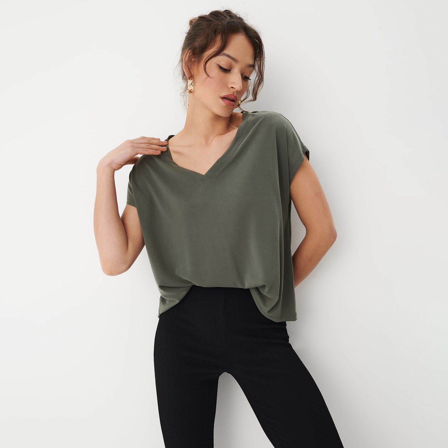 Mohito - tricou cu mânecă scurtă - kaki