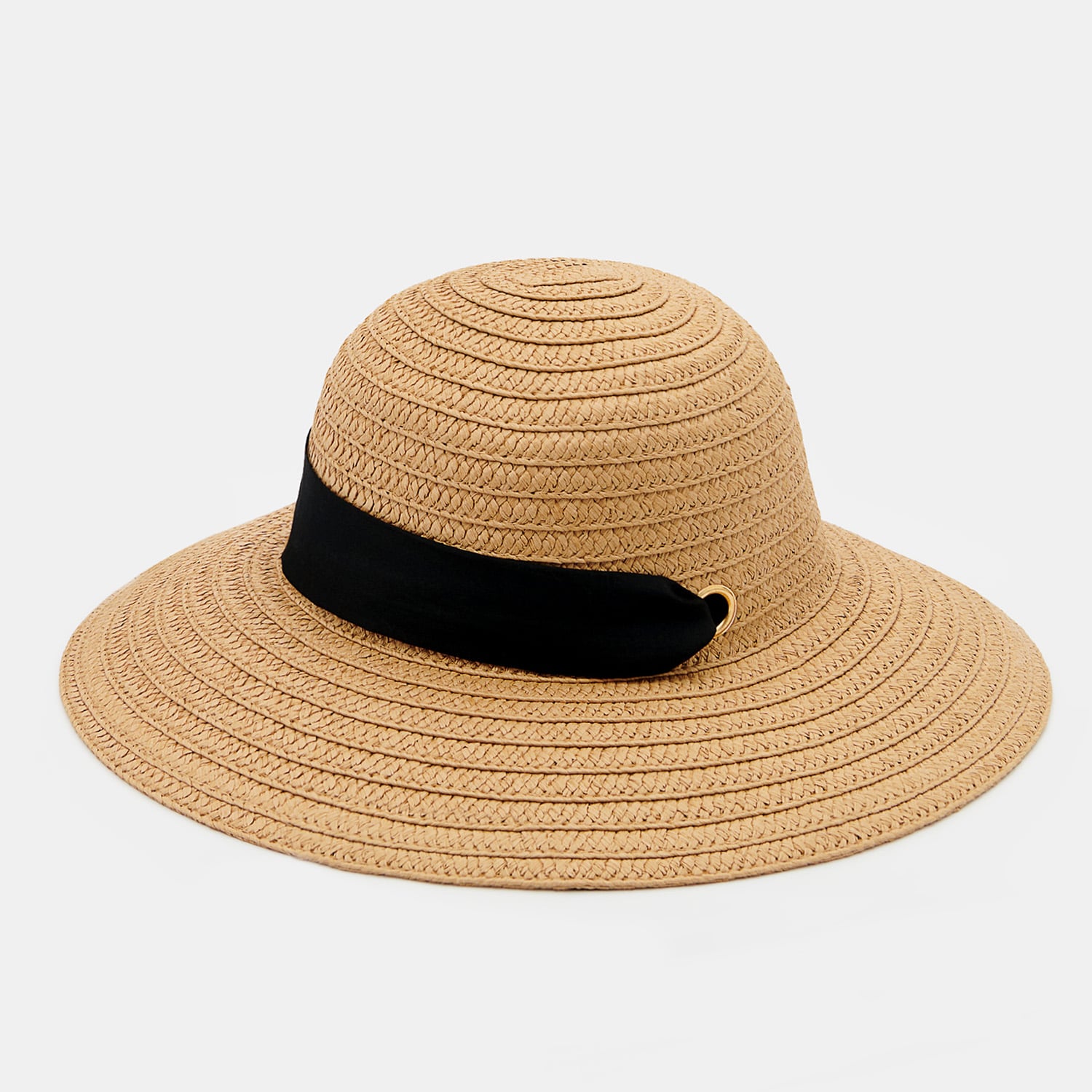 Mohito – Pălărie cu boruri largi și panglică – Bej Accessories > hats 2023-10-04