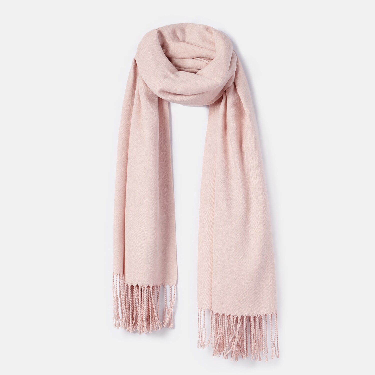 Mohito – Fular uni, cu franjuri – Roz Accessories > scarves 2023-09-24 3