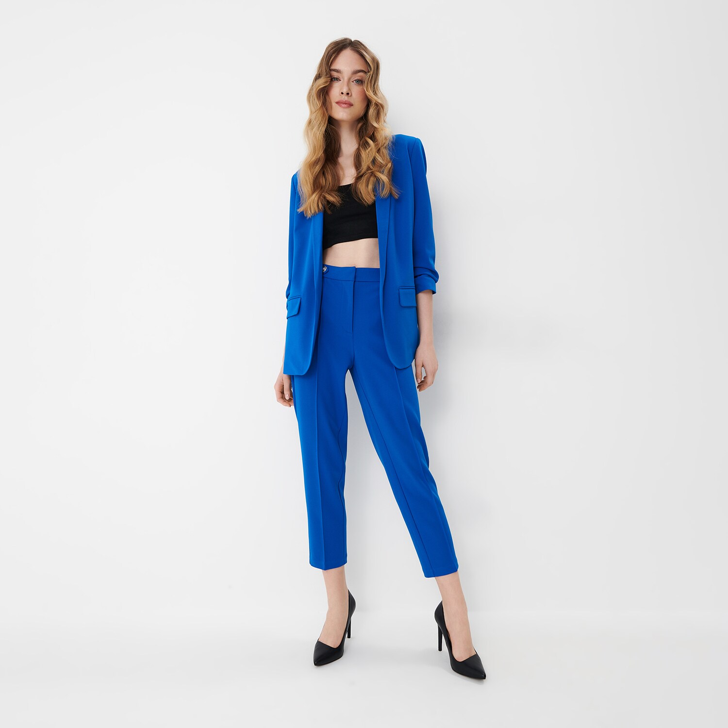 Mohito - Pantaloni eleganti - Albastru image10