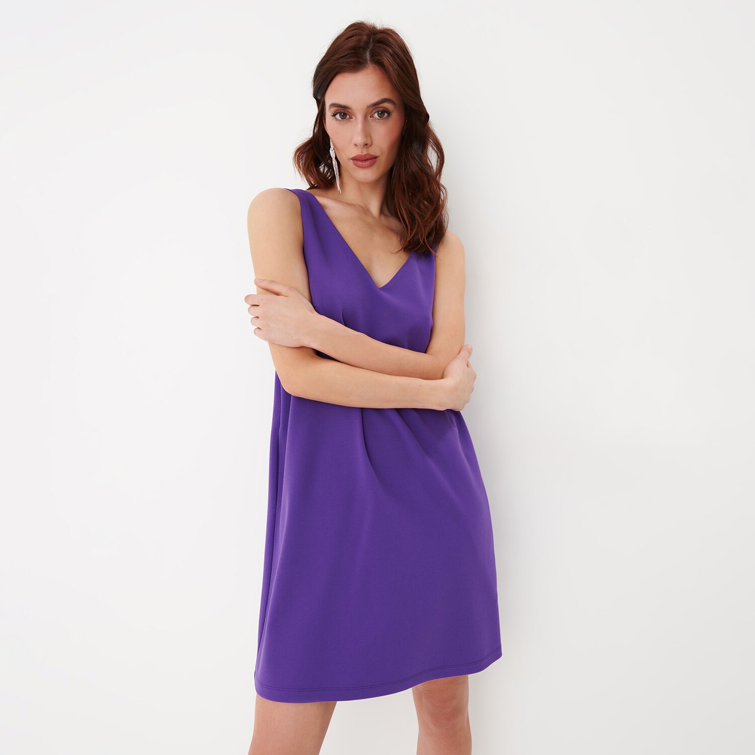 Mohito - rochie trapez - violet