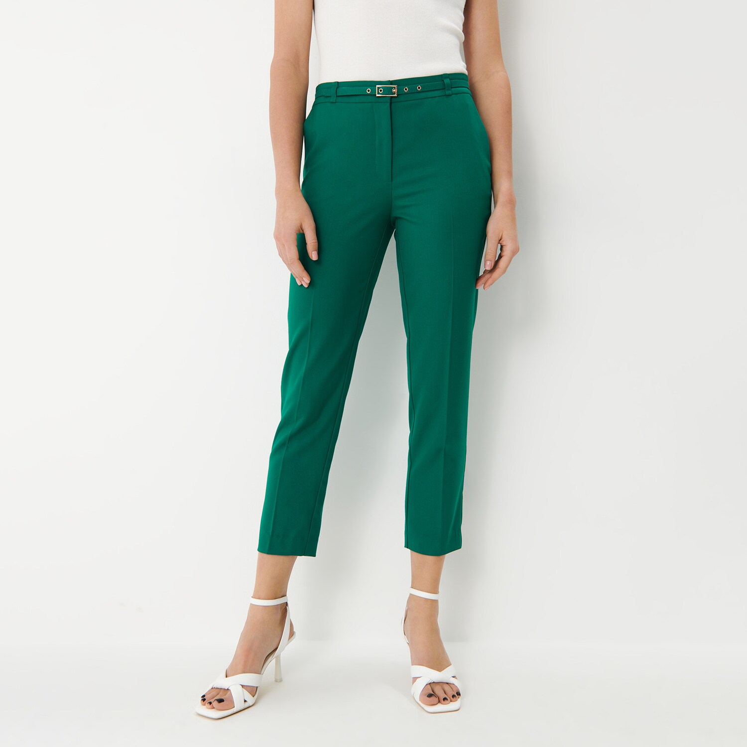 Mohito - Pantaloni tigareta - Verde image1