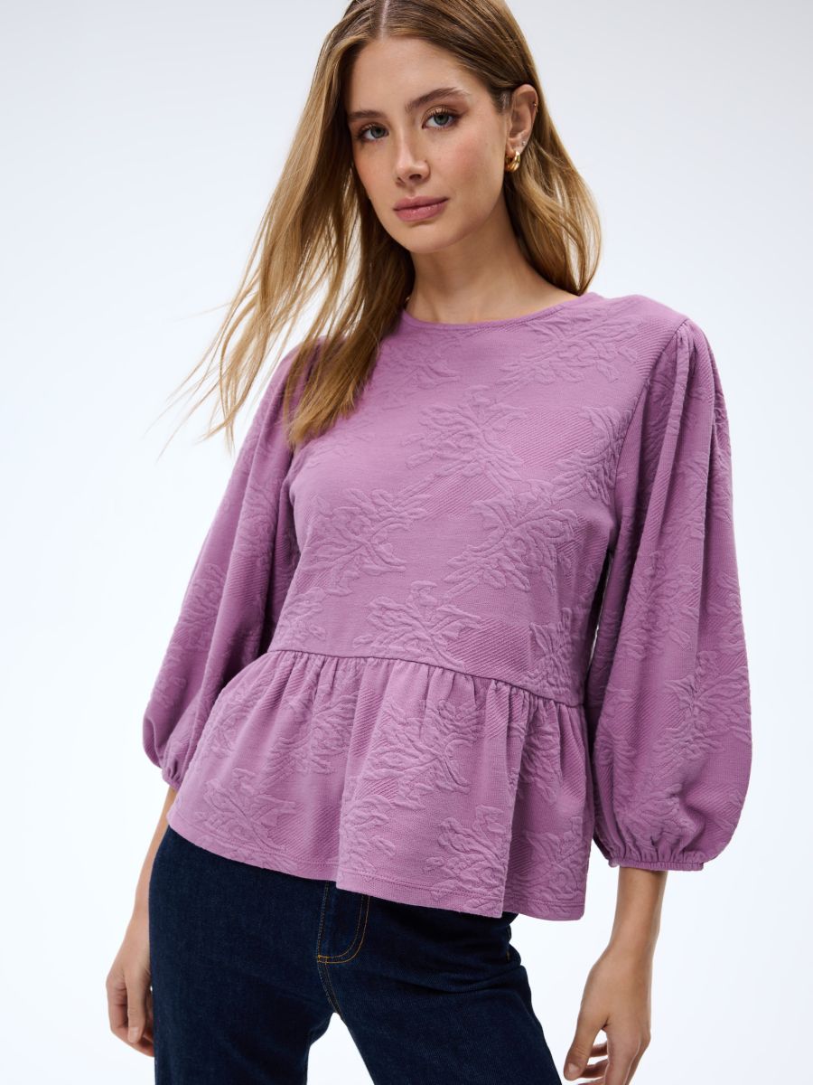 Bluza s puf rukavima