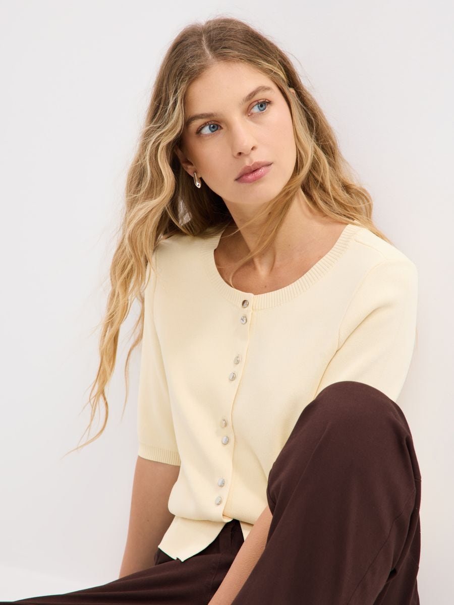 Cardigan Cardigan - Galben - MOHITO