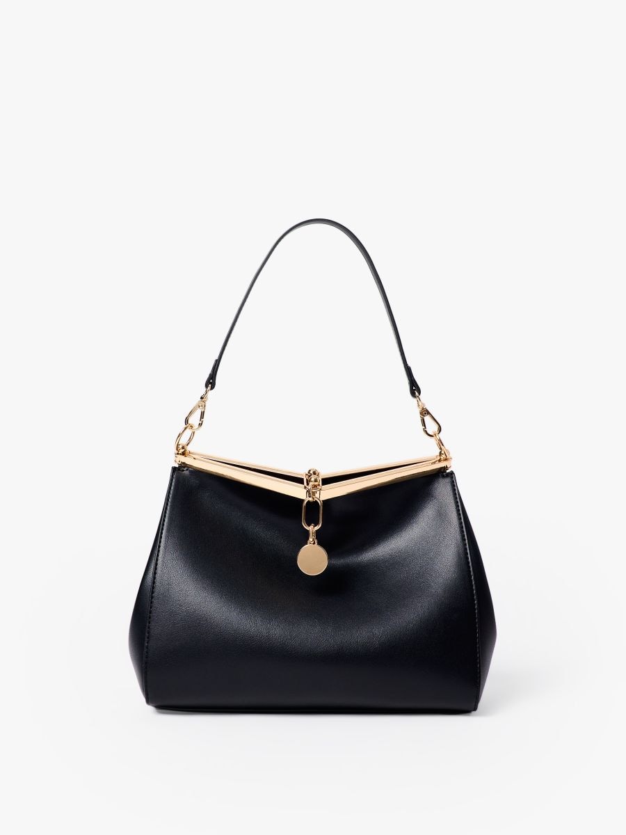 Torebka z paskiem na ramię - czarny - MOHITO