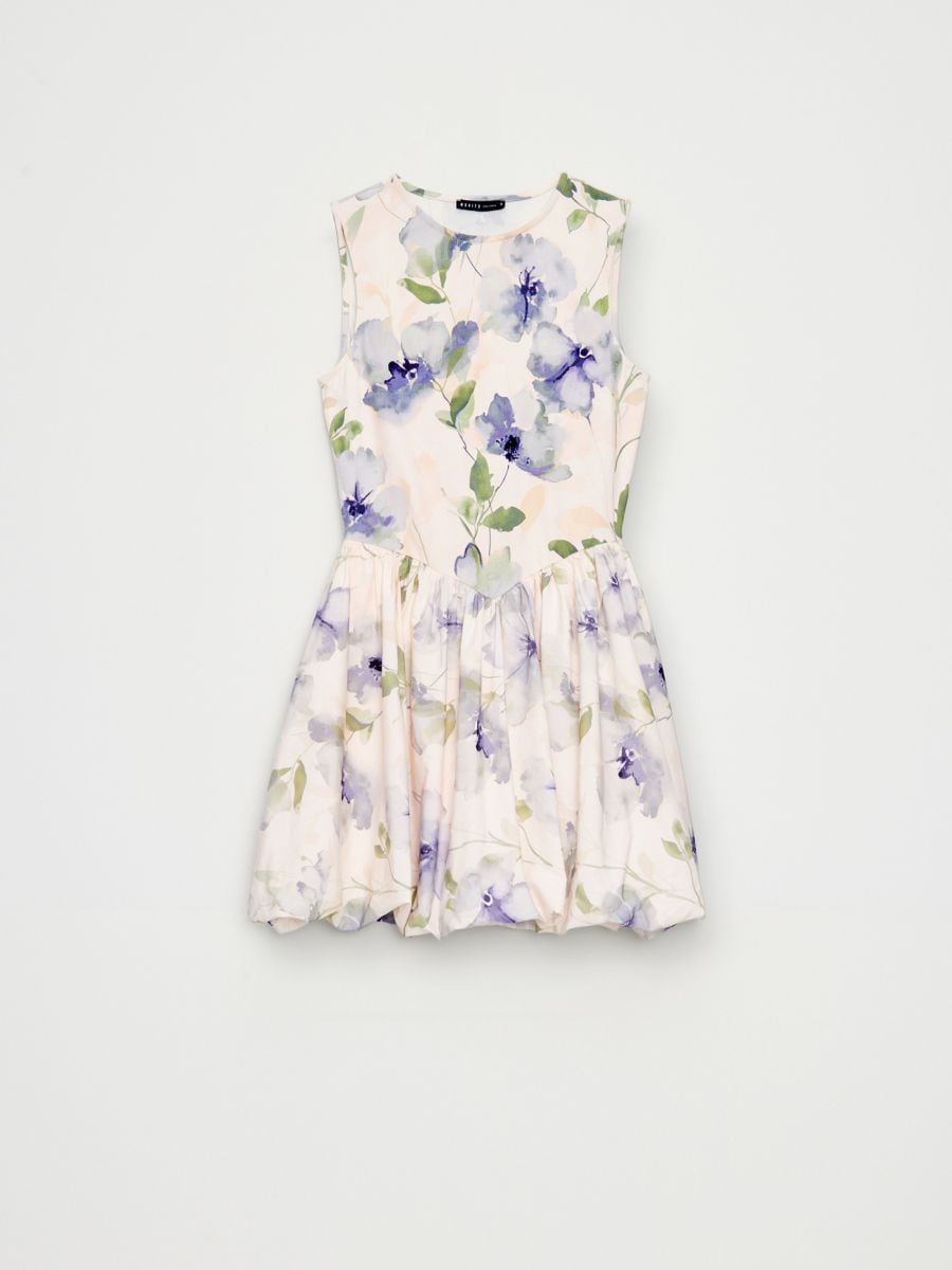 Sukienka mini Sukienka mini - błękitny - MOHITO