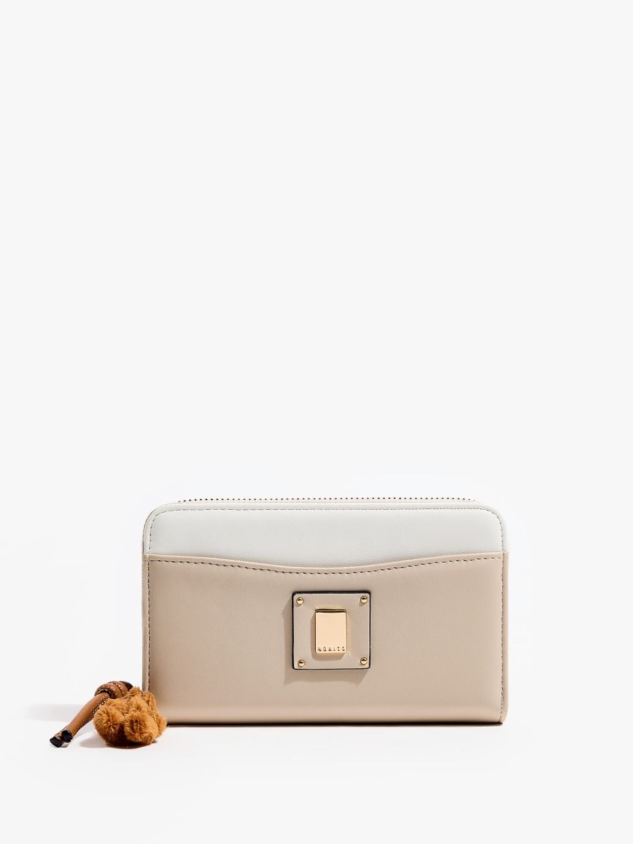 Portfel z brelokiem Portfel z brelokiem - wielobarwny - MOHITO