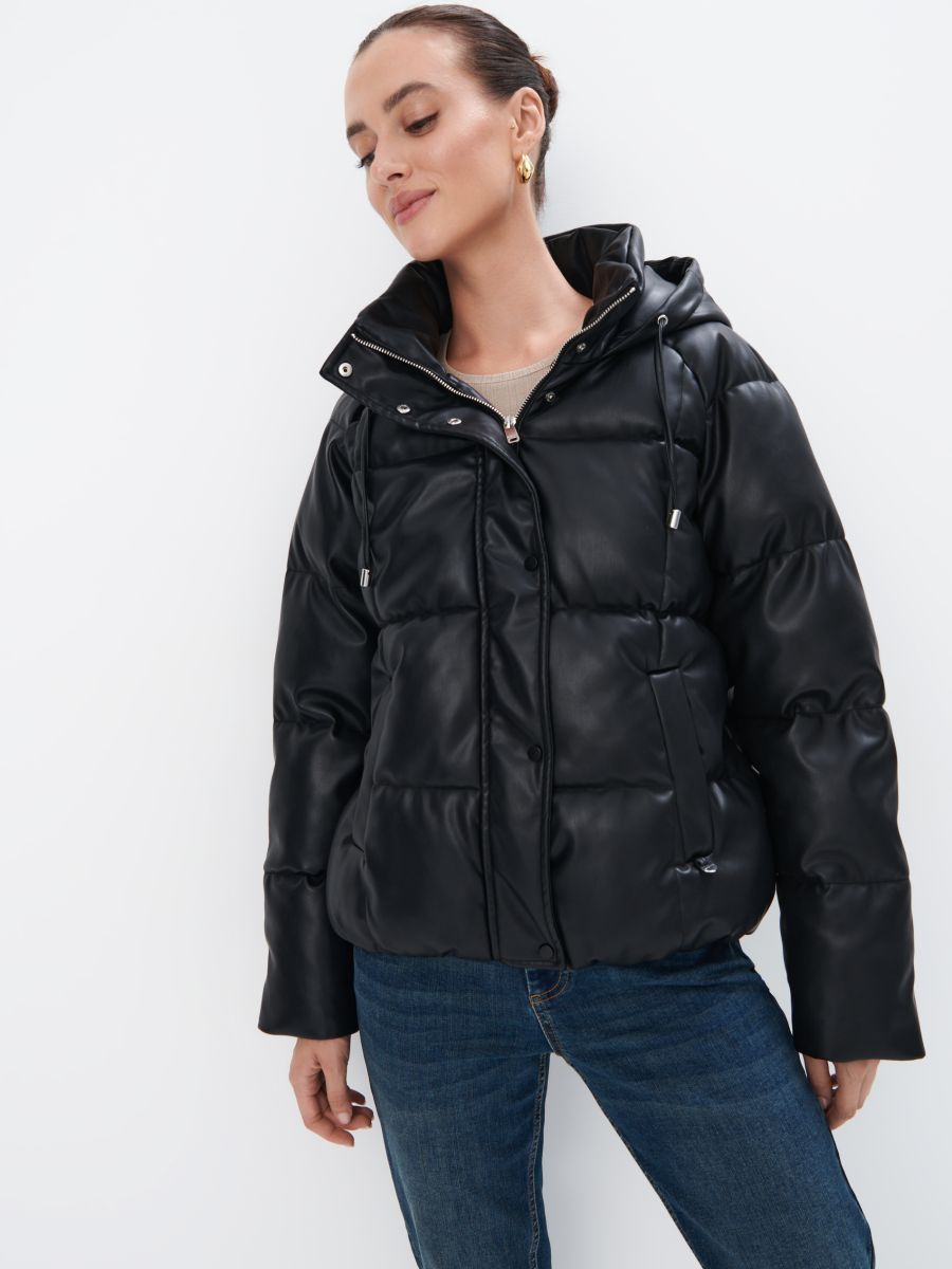 Зимова куртка Колір чорний - MOHITO - 126BS-99X