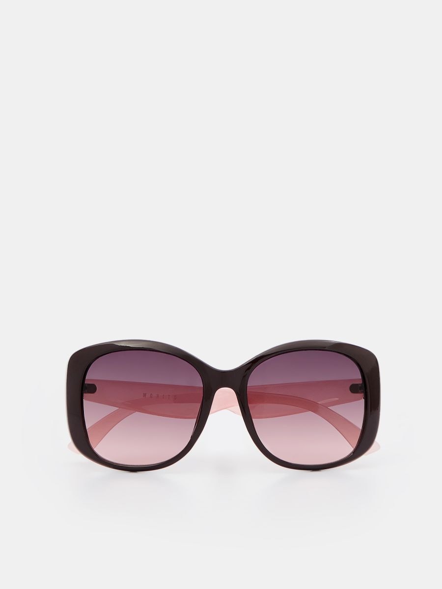 Okrągłe okulary przeciwsłoneczne - wielobarwny - MOHITO
