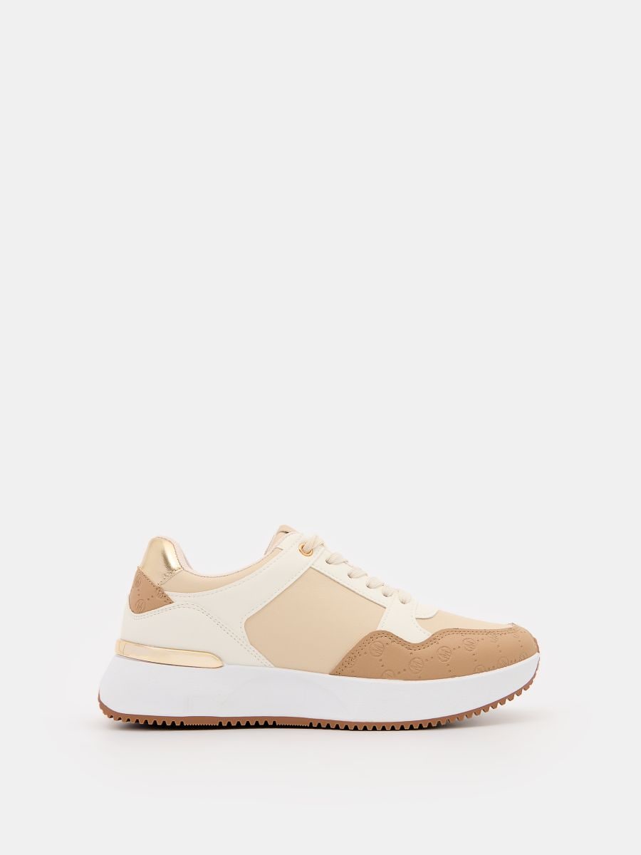 Pantofi Sneakers - Beige - MOHITO