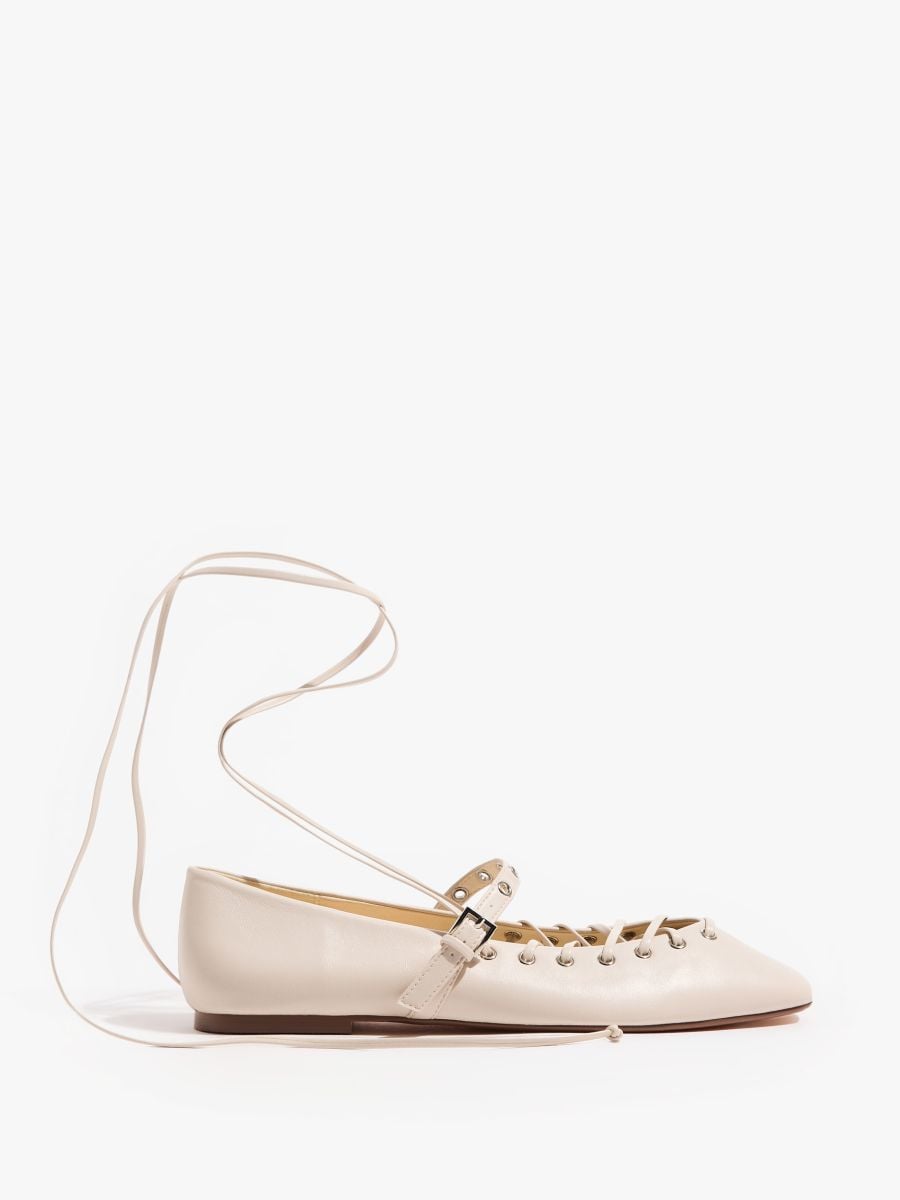 Baleriny - beżowy - MOHITO