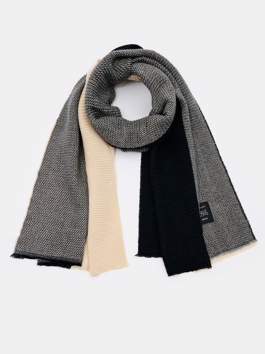 Szalik - czarny - MOHITO