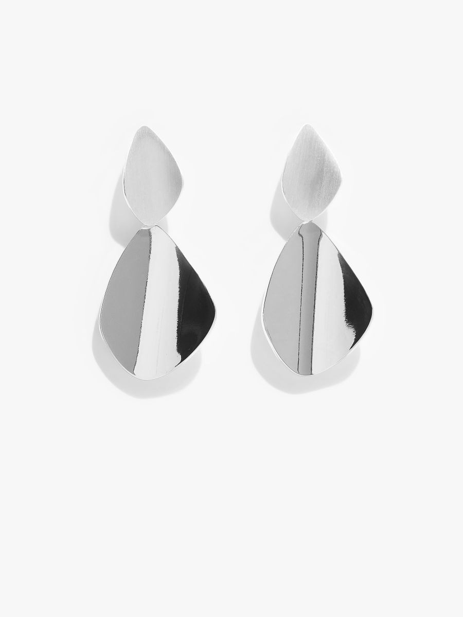 Wiszące kolczyki - srebrny - MOHITO