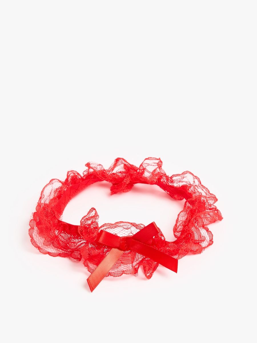 Zestaw podwiązek Zestaw podwiązek - czerwony - MOHITO