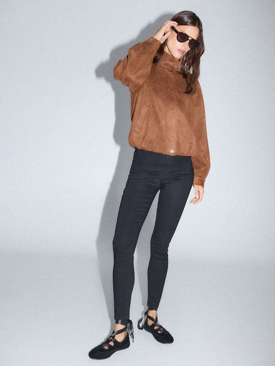 Jegginsy - czarny - MOHITO