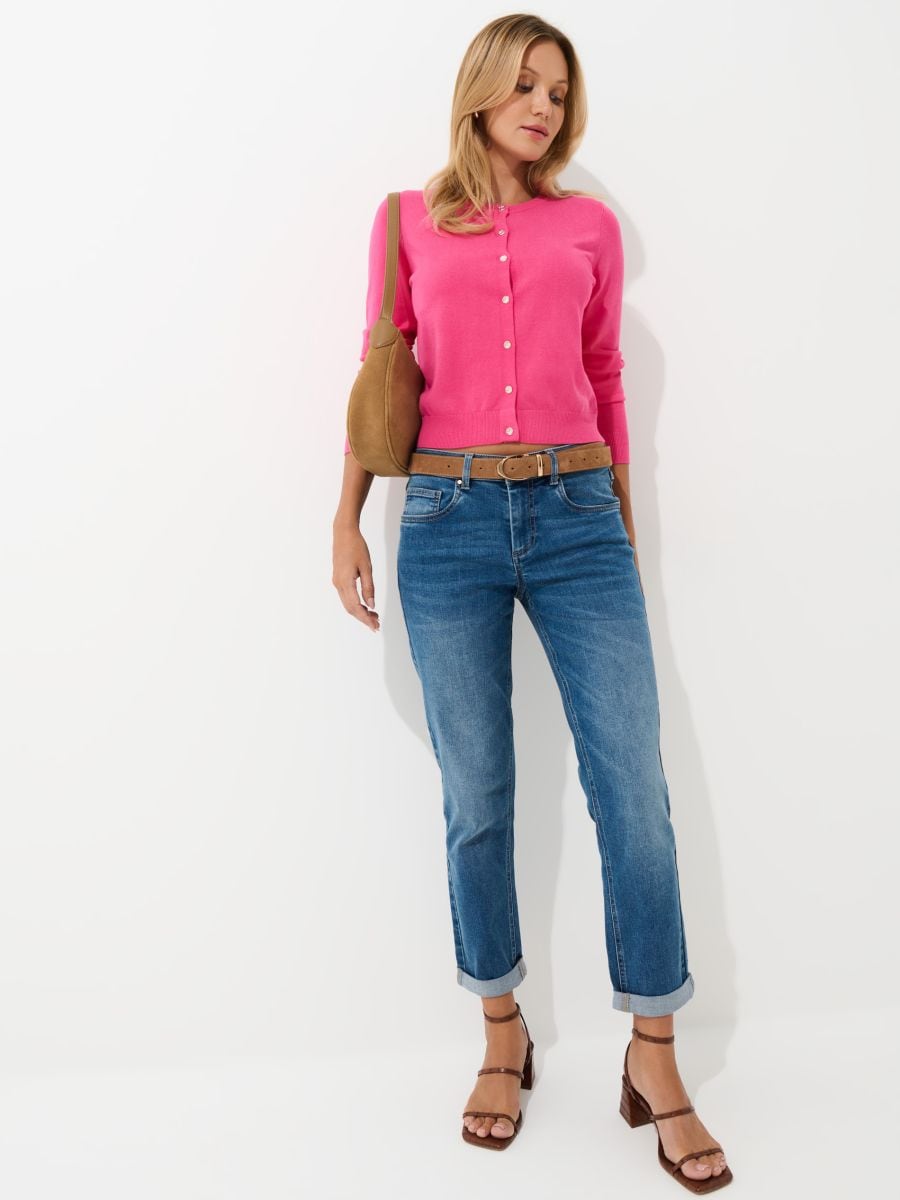 Blugi BOYFRIEND - Albastru - MOHITO