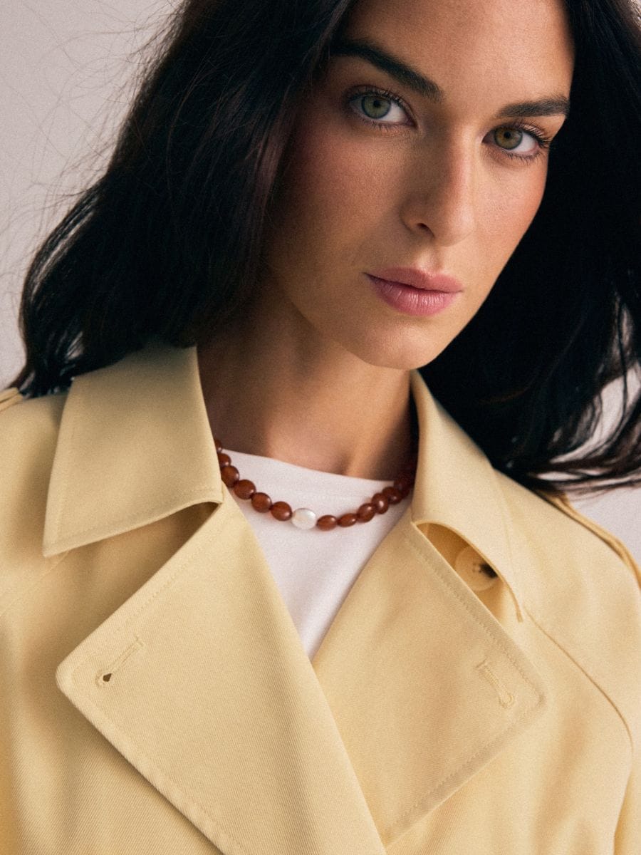 Naszyjnik z koralików - wielobarwny - MOHITO