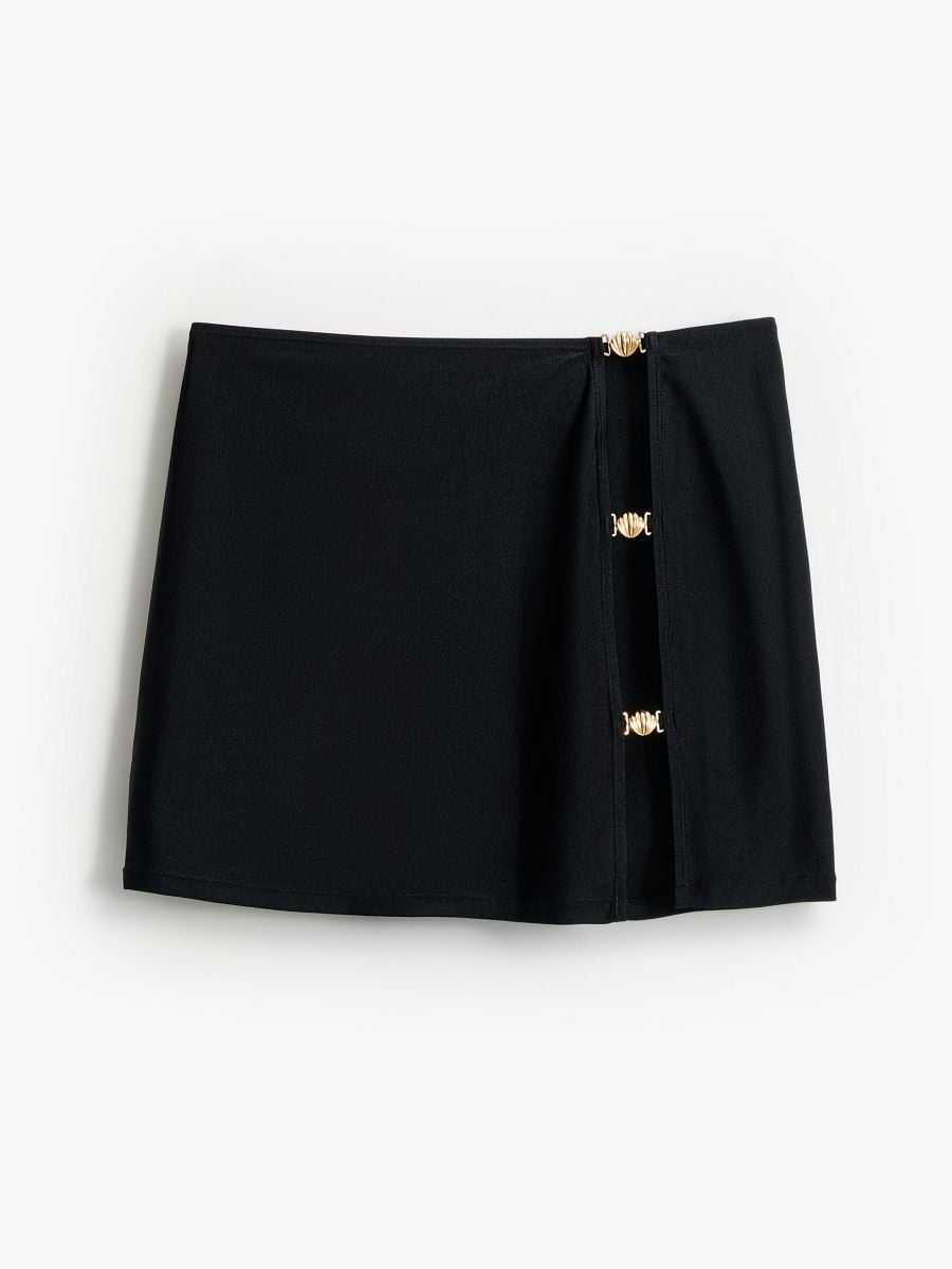 Spódnica plażowa - czarny - MOHITO