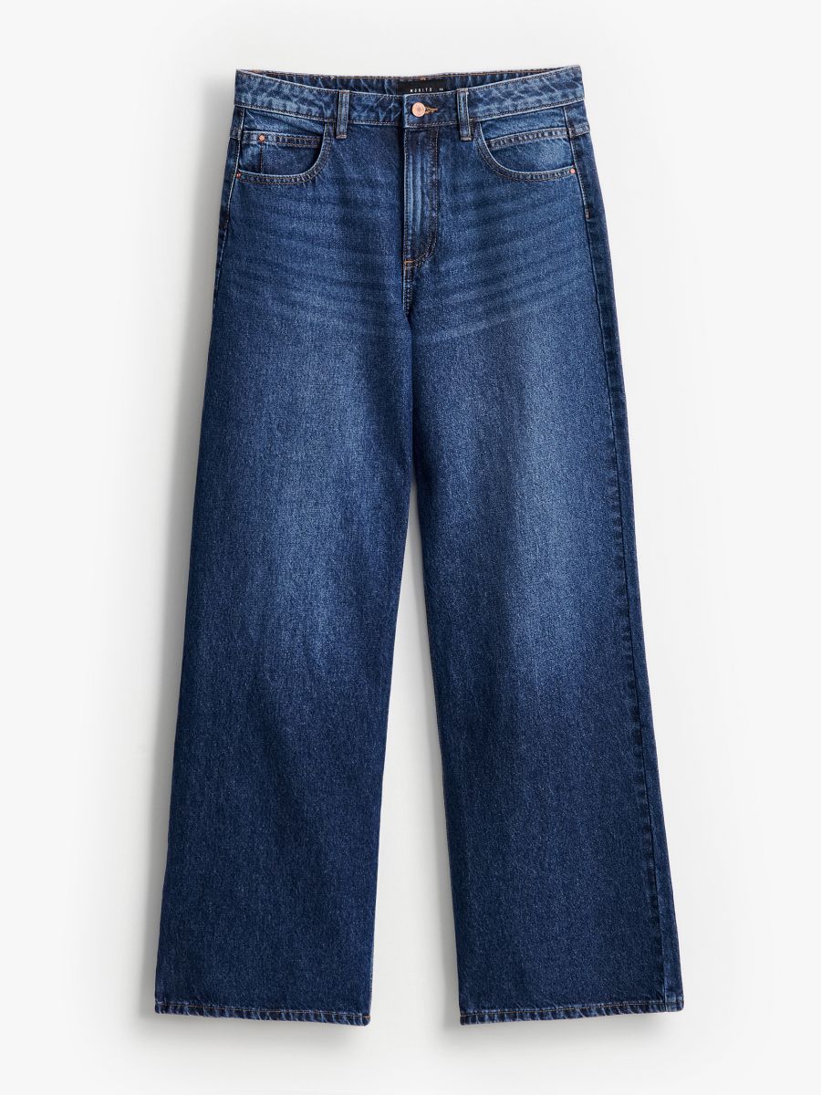 Wide leg farmerke