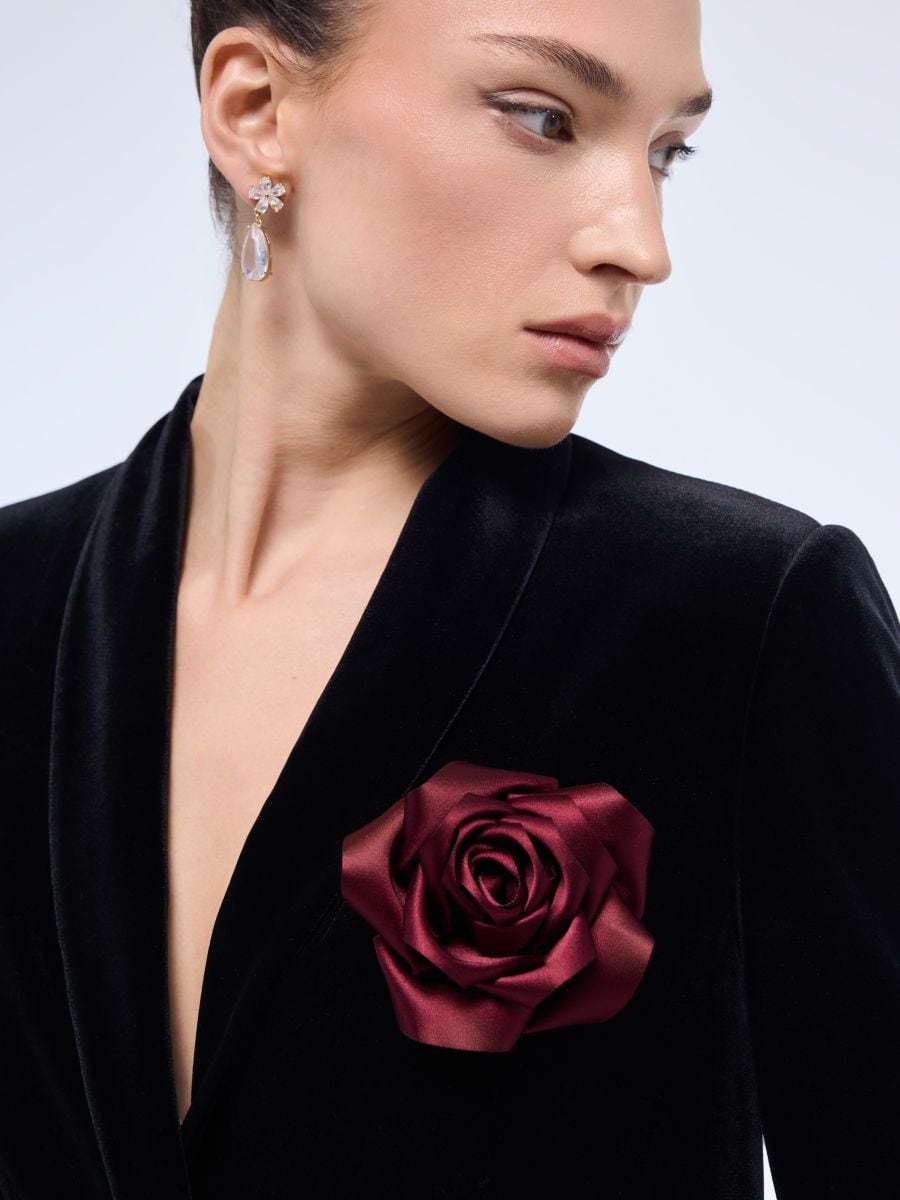 Broszka - kasztanowy - MOHITO