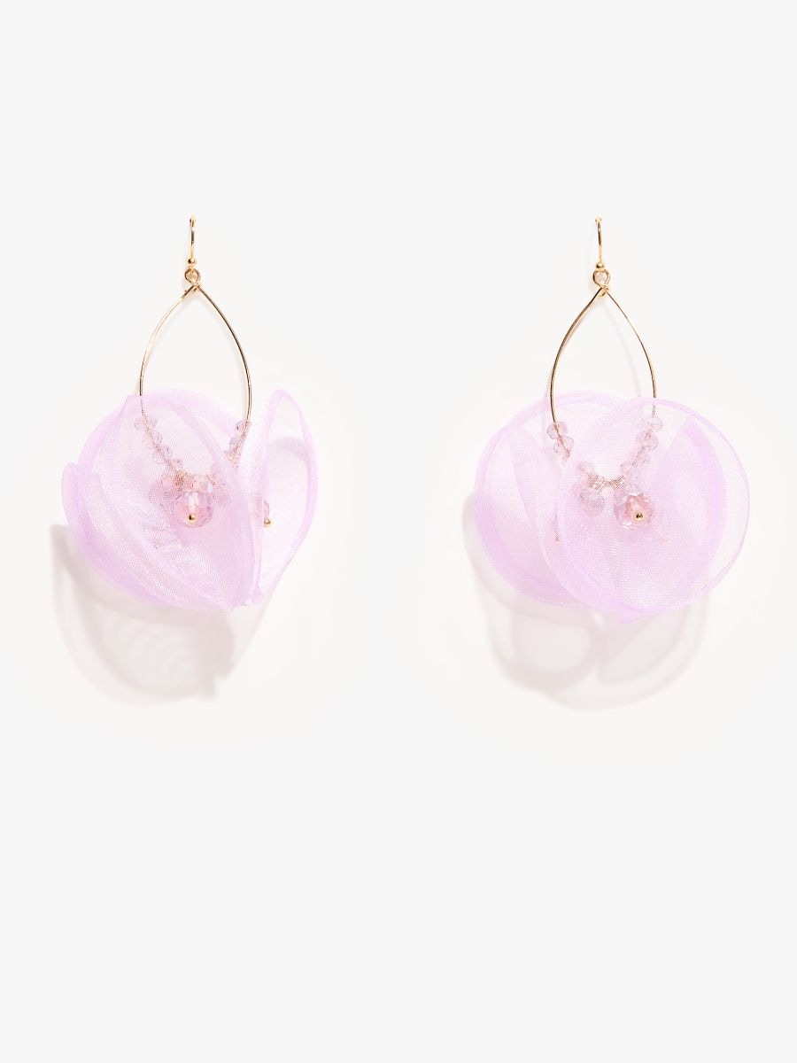 Wiszące kolczyki Wiszące kolczyki - lawendowy - MOHITO