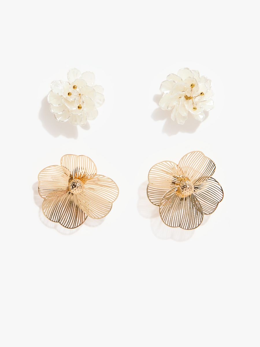 Zestaw kolczyków Zestaw kolczyków - wielobarwny - MOHITO