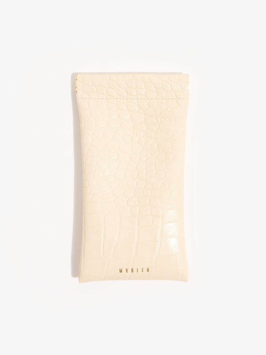 Etui na okulary przeciwsłoneczne - beżowy - MOHITO