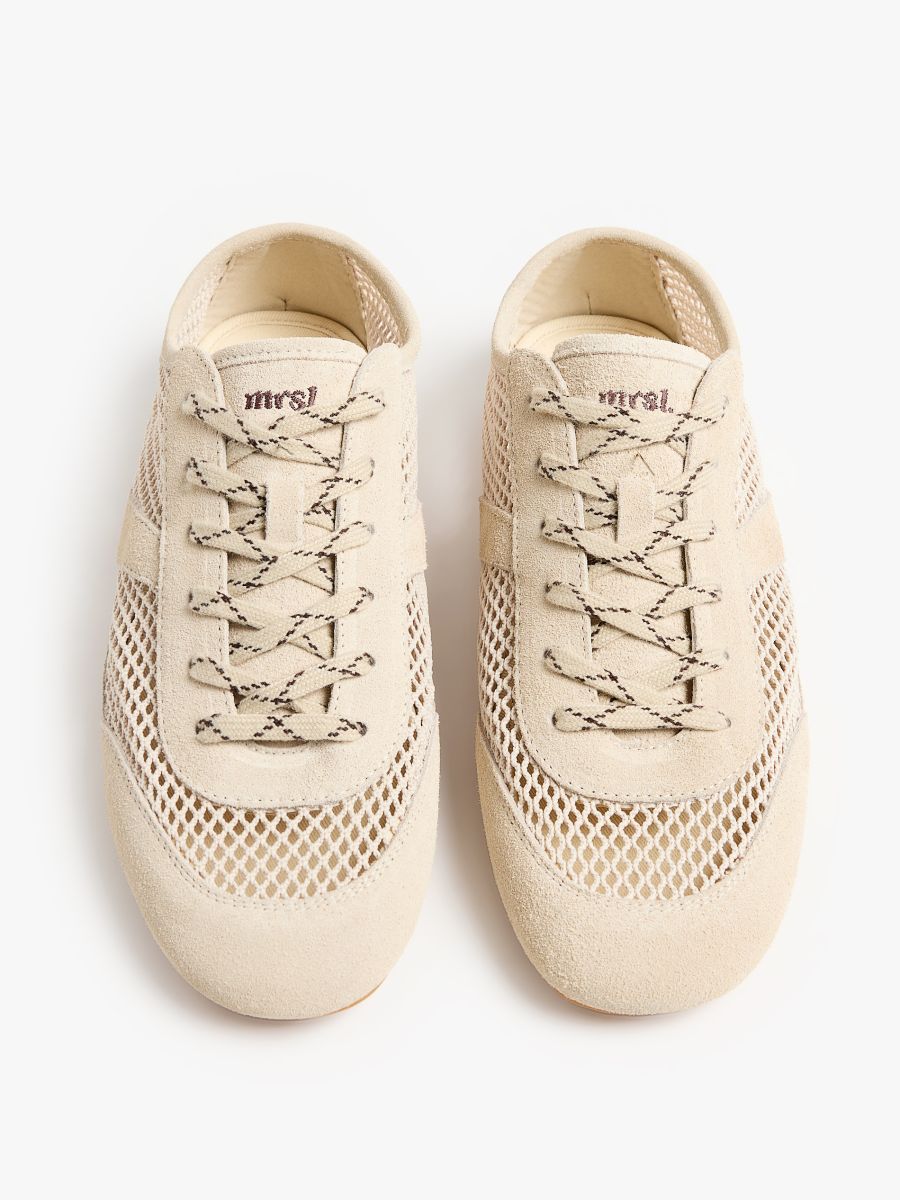 Sneakersy - kremowy - MOHITO