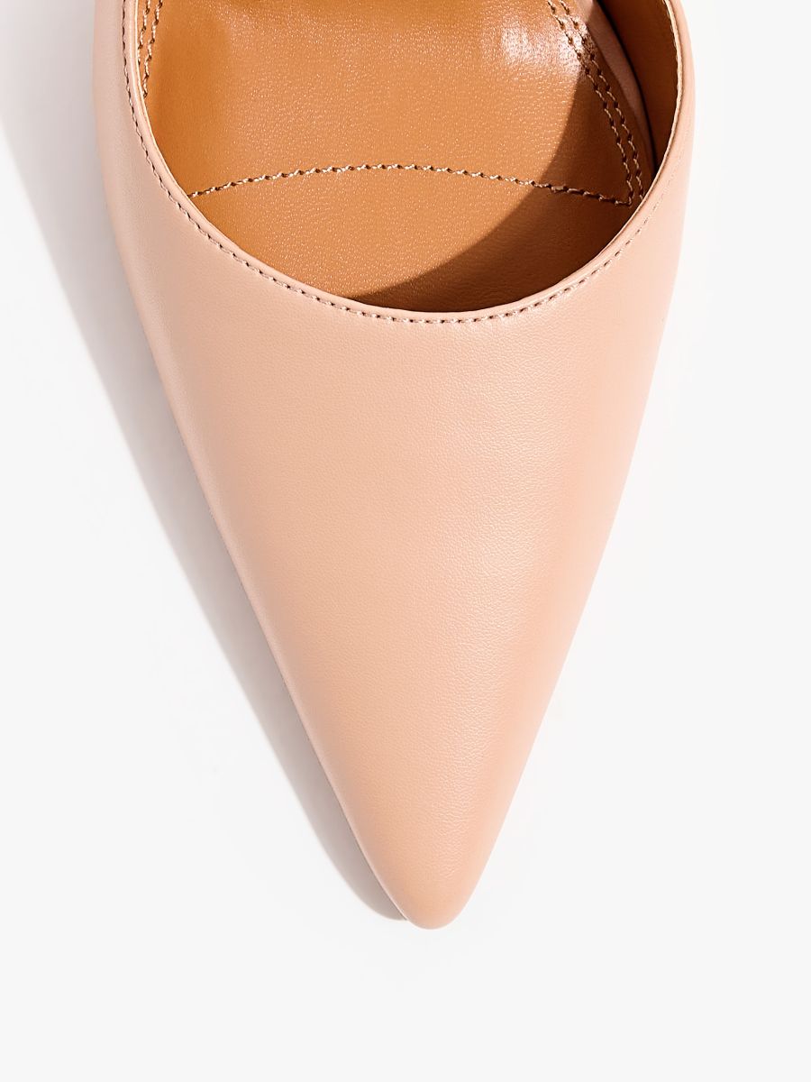 Czółenka na szpilce - beżowy - MOHITO