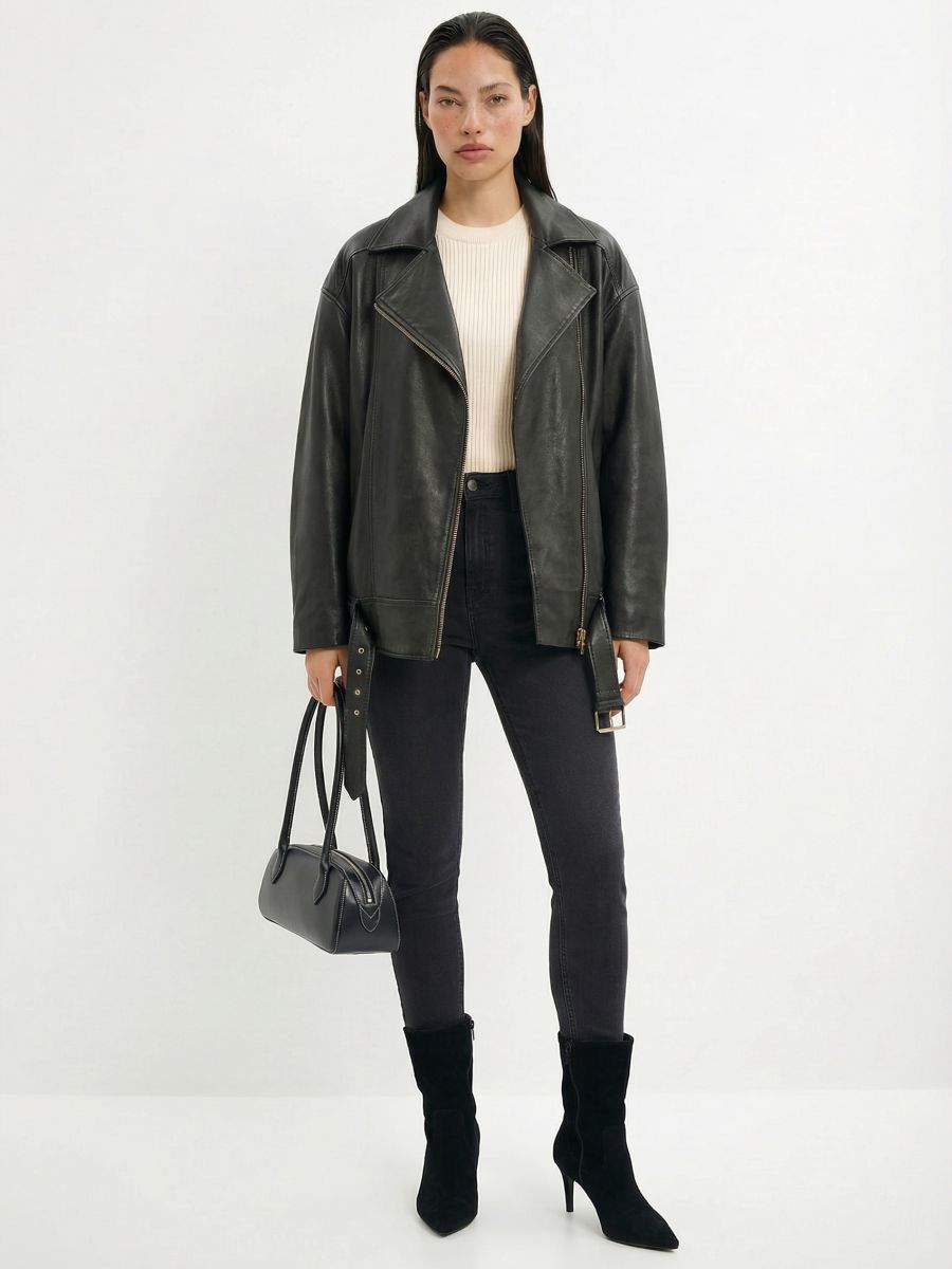 Blugi skinny PETITE - Negru - MOHITO