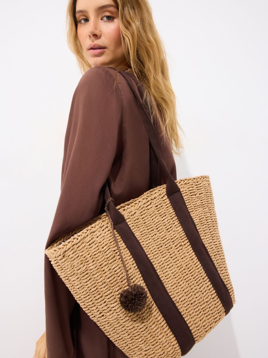 Torebka koszyk - wielobarwny - MOHITO