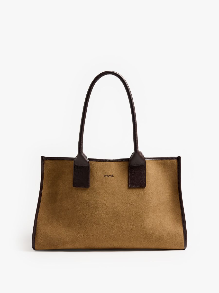 Skórzana torebka Skórzana torebka - wielobarwny - MOHITO