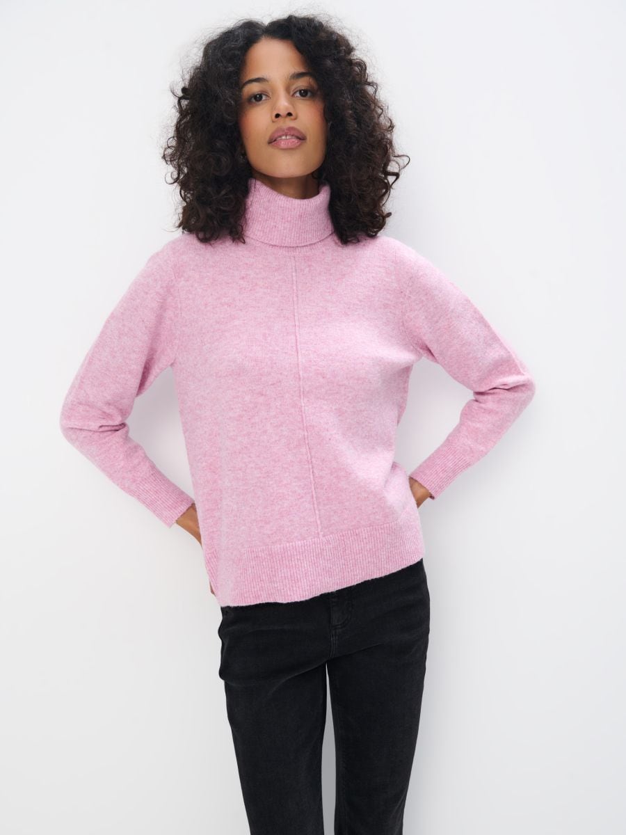 Maglione rosa cipria cheap