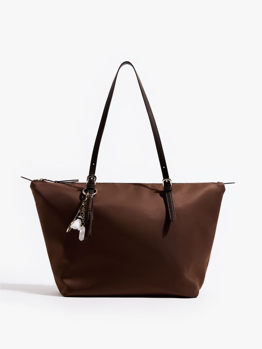 Torebka shopper Torebka shopper - ciemnobrązowy - MOHITO