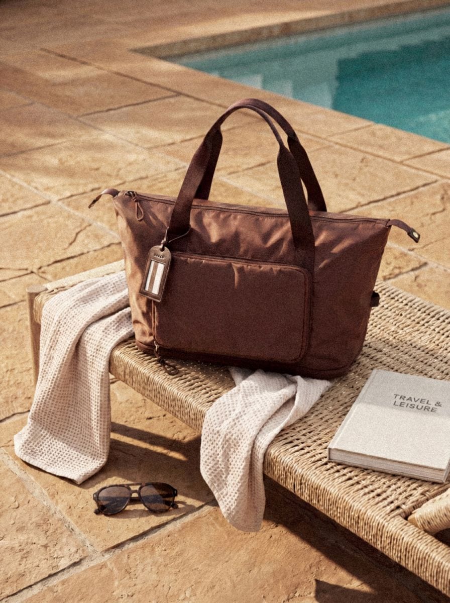 Torebka shopper - ciemnobrązowy - MOHITO