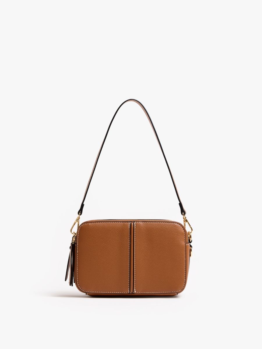 Torebka na ramię - brązowy - MOHITO