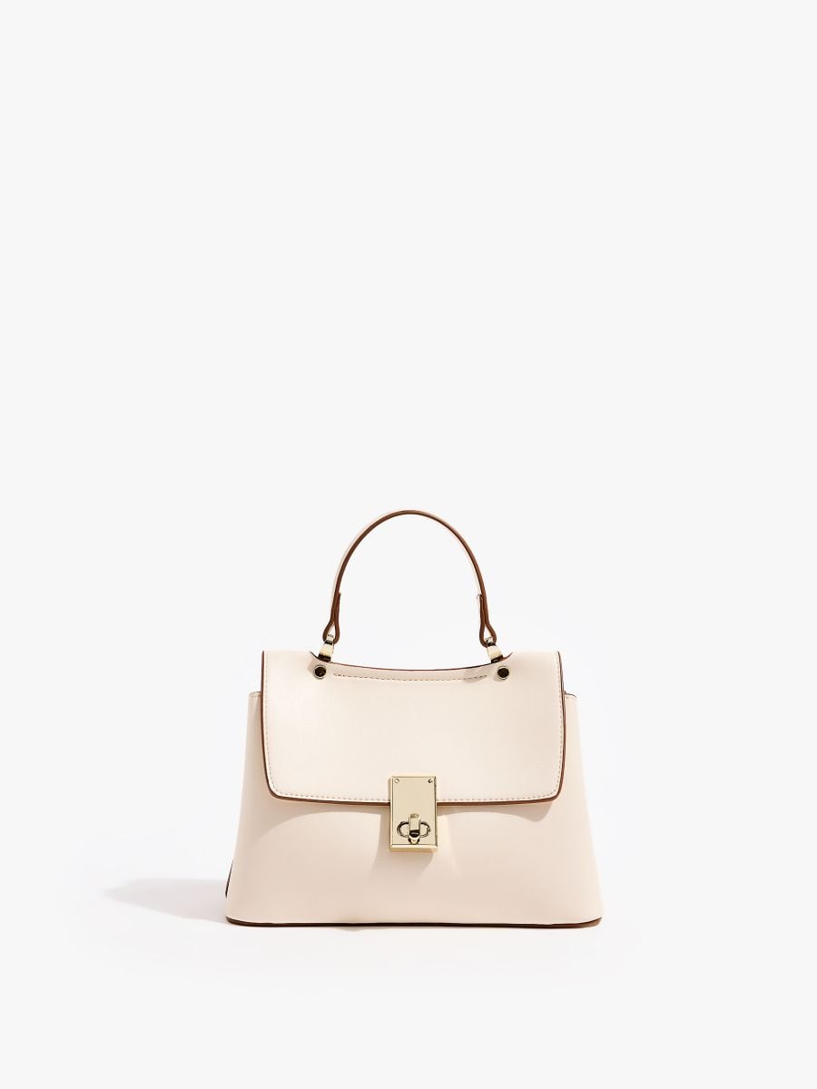 Torebka na ramię - kremowy - MOHITO