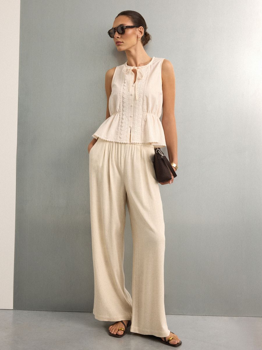 Панталон wide leg