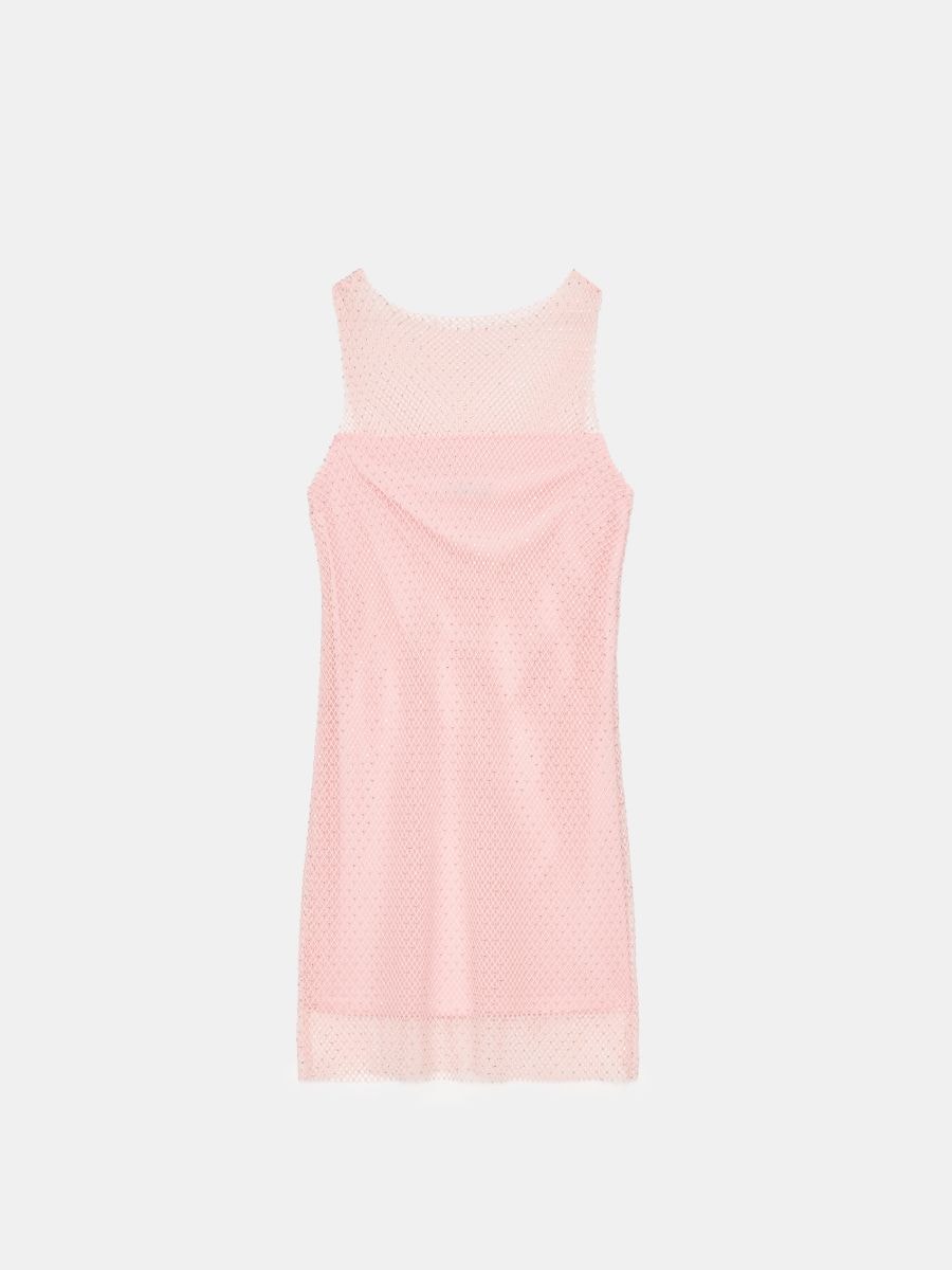 Rochie mini - Roz - MOHITO