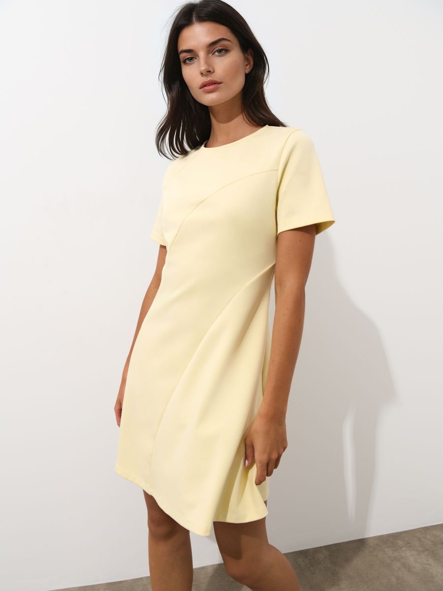 Rochie mini - Galben - MOHITO
