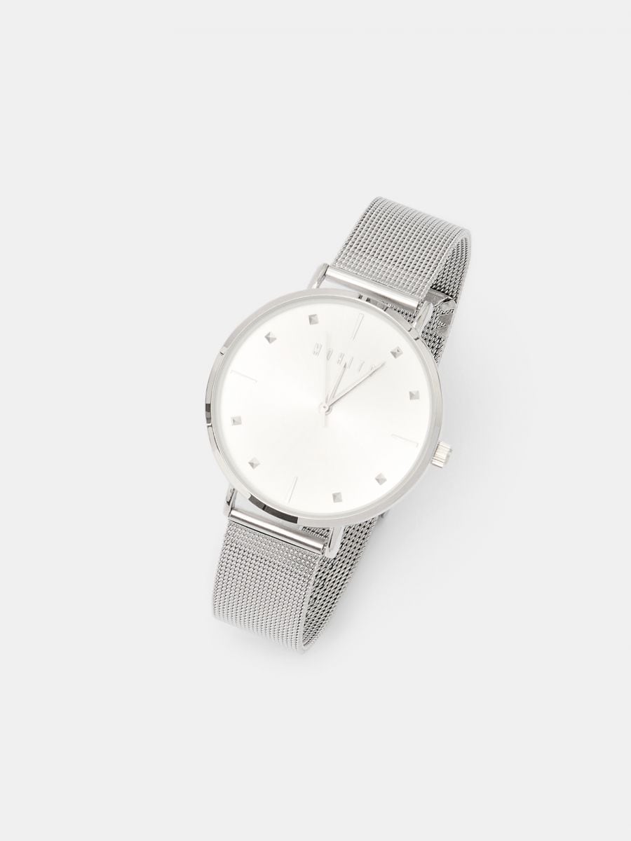Zegarek - srebrny - MOHITO