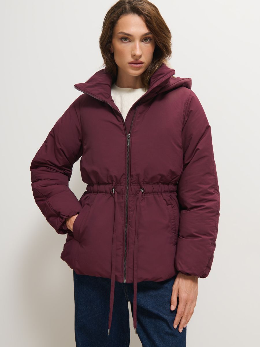 Geacă puffer - Maro - MOHITO