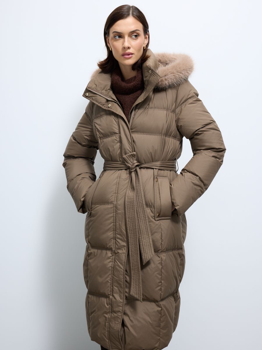 Pardesiu matlasat - Beige - MOHITO